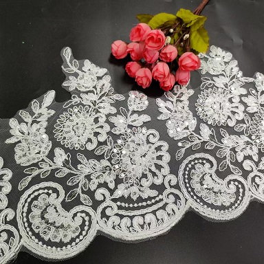 Bridal Slace шекарасы жиектер үйлену тойы