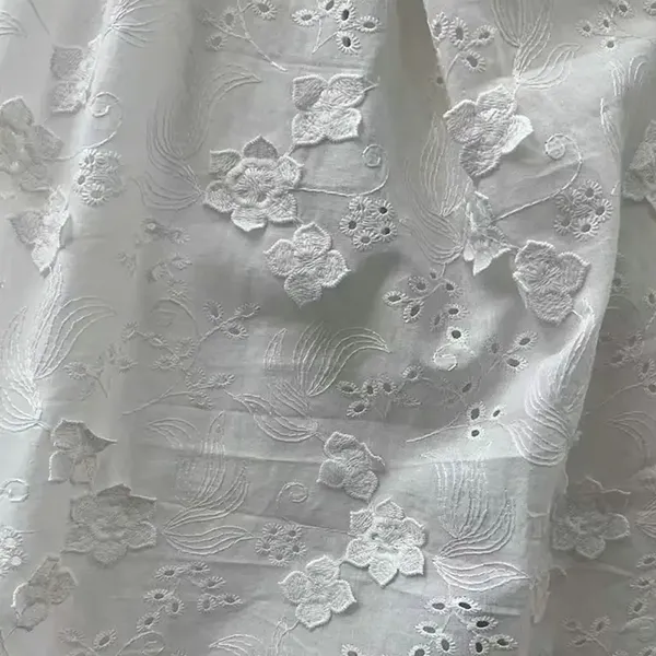 3D гүлі 100% мақта кросс-кружко кенішін безендірді