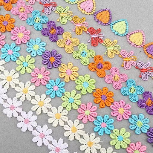 үйлену қалыңдықтың өз қолымен полиэфирлі кестеленген гүл шілтерлері